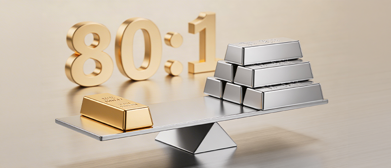 Gold/silver ratio explained