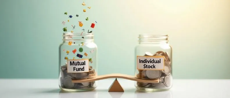 Mutual Funds Diversify Risk Compared To Individual Stock