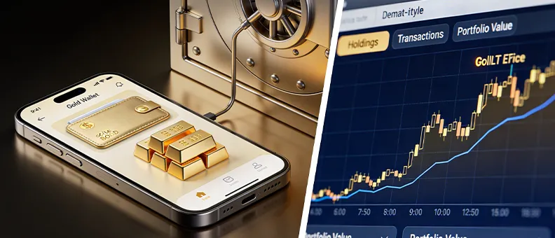 Digital gold vs gold ETFs