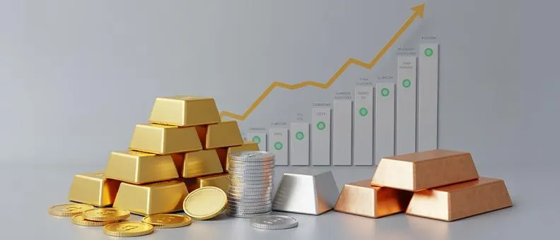 Metal mutual funds and ETFs